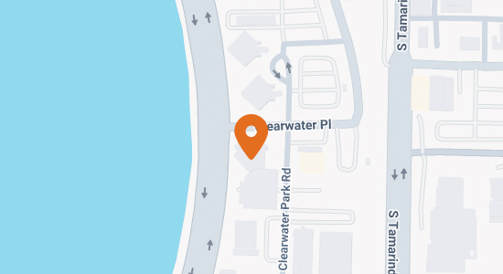 Paim Beach Location Map